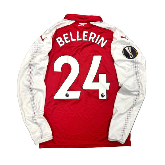 2017/18 ARSENAL PUMA HECTOR BELLERIN #24 HOME EUROPA LEAGUE JERSEY (S)
