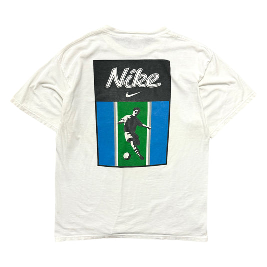 1990s NIKE SOCCER GRAPHIC TEE (M)