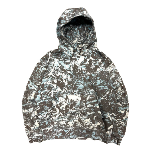 NIKE ACG GLACIER CAMO THERMA-FIT HOODIE (S)