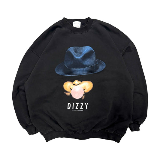 1995 FADED DIZZY GILLESPIE BUBBLEGUM JAZZTIMES JEFF SEDLIK SWEATSHIRT (XL)