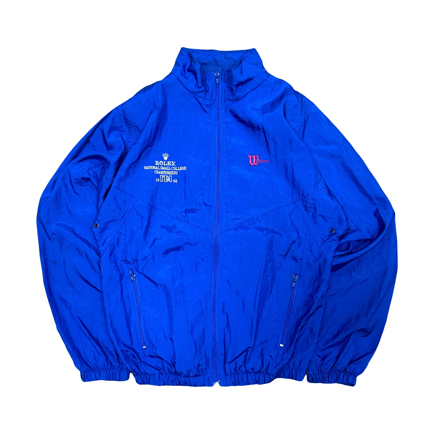 1993 ROLEX WILSON ITA TENNIS COLLEGE CHAMPIONSHIP TRACK JACKET (S)