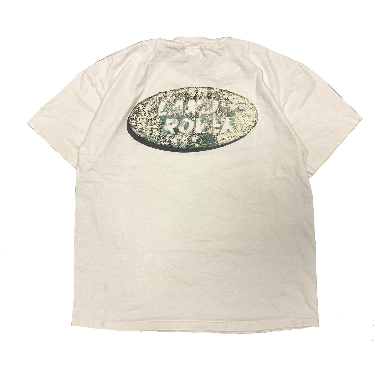 1990s LAND ROVER MUD LOGO GRAPHIC TEE (XL)