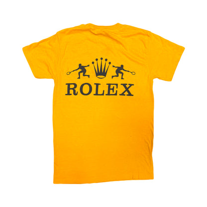 1985 ROLEX TENNIS ITCA GRAPHIC 50/50 TEE (M)