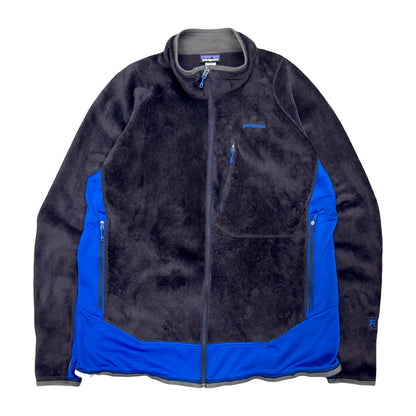 2000s PATAGONIA R2 POLARTEC FLEECE ZIPPER (XXL)