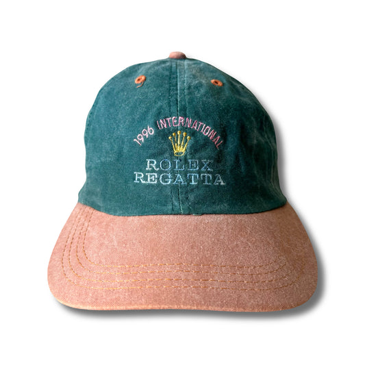 1996 ROLEX REGATTA SAILING TWO-TONE HAT