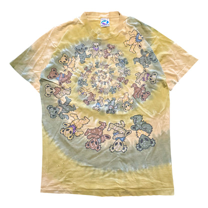 1996 GRATEFUL DEAD LIQUID BLUE DANCING ALIEN BEARS TEE (XL)