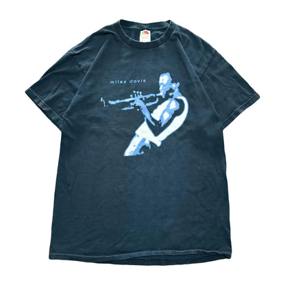 2000s MILES DAVIS GRAPHIC JAZZ TEE (L)
